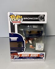 Funko POP! Football : Broncos #164 - Jerry Jeudy & Protector Denver Colorado NFL