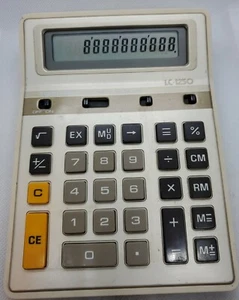 Toshiba LC-1250 - Calculator - Vintage Desktop Electronic Calculator - Picture 1 of 4