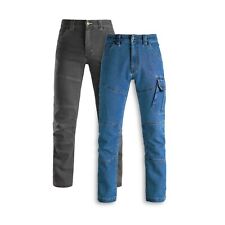 Pantalone Jeans Lavoro Kapriol Nimes Super Resistente Confortevole SlimFit Cargo