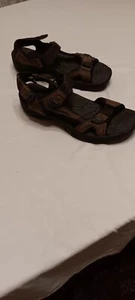 Abeo Water Sandals Mens 13N H20 Cayucos Fishing Hiking Beach Leather Straps Ons - Picture 1 of 17
