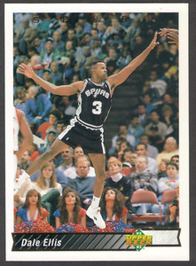 US. 1992-93. Upper Deck. #388. Dale Ellis