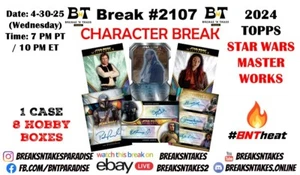 MACE WINDU 2024 Topps Star Wars Masterwork CASE 8 BOX Break #2107 - Zdjęcie 1 z 1