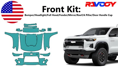 For Chevy Colorado ZR2 2023-2025 Full Front Paint Protection Film PreCut Kit PPF - Image 1 of 4