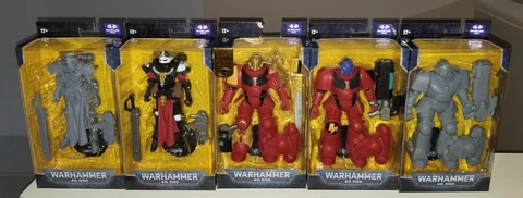 McFarlane Warhammer 40k Primaris Space Marine Lieutenant Adepta Sororitas AP Lot Cover