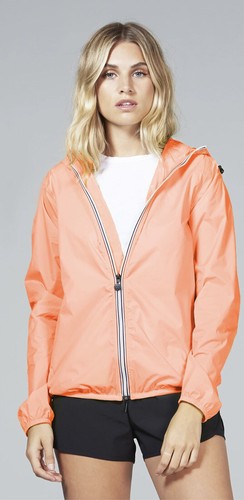 VETEMENTS Giacca a vento 08 Lifestyle unisex arancione full zip impacchettabile taglia S