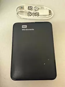WD Elements 2TB WDBU6Y0020BBK-0B External Hard Drive Black USB 3.0 - Picture 1 of 4