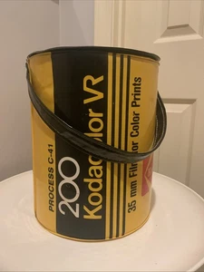 Vtg Kodak Film Canister Insulated Vinyl Tote Bag w Handle - Picture 1 of 15