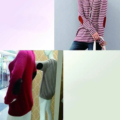 Modern Leather Elbow Knee Patches Extend the Life of Your Clothes 1 Pair 14x9cm - Image 1 of 4