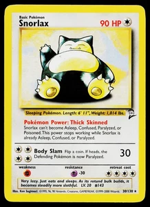 Snorlax 030/130 Base Set 2 Rare - Bild 1 von 2