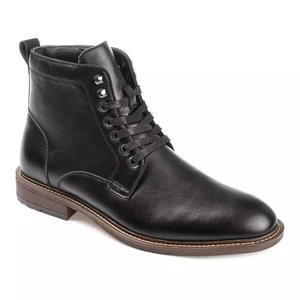 Vance Co Herren Langford Elegant Kampfstiefel Größe US 9,5 M Schwarz Kunstleder - Bild 1 von 4