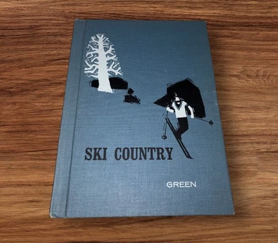 Ski Country By Diane Huss Green 1965 Hardcover Book Rare Cabin Coffee Table Book Foto 1 de 4