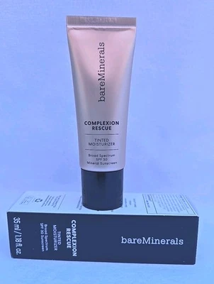 Crema hidratante tintada bareMinerals Complexion Rescue FPS 30 caoba 11,5, SELLADA Foto 1 de 3