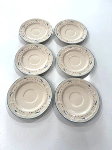 Brickoven Stonewear Goose Duck Saucer Plates Set of 6 Bundle Aunt Rhody - Picture 1 of 5