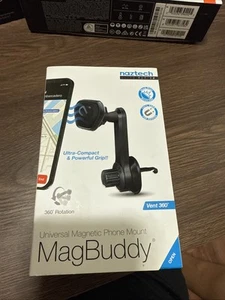Support d'appuie-tête pour appareil mobile mains libres Naztech MagBuddy NEUF - Photo 1 sur 1
