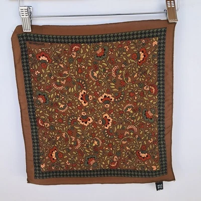 Foulard Gianni Versace colore marrone misure 34x34 cm donna - Imagen 1 de 4