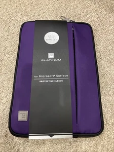 Platinum for Microsoft Surface Protective Sleeve Purple works w Surface 3 - Picture 1 of 2