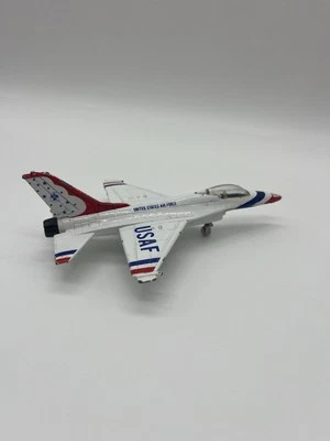 Vintage 1989 ERTL Force One Thunderbirds U.S. Air Force F-16 Jet Diecast - Image 1 of 4