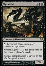 Nyxathid NM/SP Battlebond/Conflux MTG Magic the Gathering Black English Card