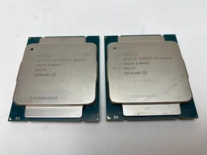 Intel 12 Core LGA2011-3 socket 30 MB Smart Cache E5-2670 V3 CPU's (Lot of 2) - Picture 1 of 1