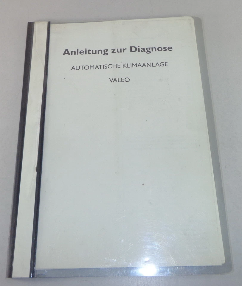 Diagnóstico Instrucciones Iveco Automática Aire Acondicionado Valeo Salida 93 - Imagen 1 de 1