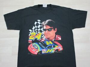 Vintage 1997 Chase Authentics Jeff Gordon 1990's Dupont T-shirt Sz (XL) Big Face
