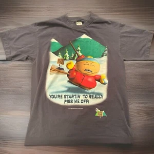 Vintage 90s South Park T-Shirt Cartman "You're Startin" To Piss Me Off" Gr. L - Bild 1 von 7