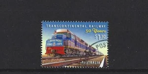 Ferrocarril transcontinental Australia 2020 sello único fino usado - Imagen 1 de 1