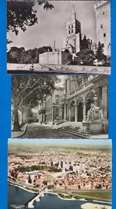 Set of 3 vintage postcards, Avignon, France - Picture 1 of 2