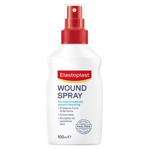 Elastoplast Wound Spray 100mL Minor Acute Wounds Cuts Grazes Skin Abrasions - Picture 1 of 1