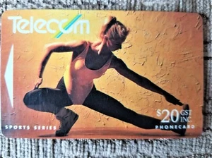 Telekom Telefonkarte. Sportserie. Aerobic in Neuseeland. Neu.  - Bild 1 von 2
