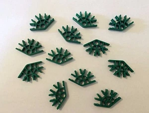 lot of 12 green K'Nex 4 position connectors - replacement parts - comb shipping - Bild 1 von 2