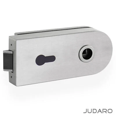  Glass door hardware set glass door lock glass door lock box PZ door handle stainless steel - Image 1 of 3