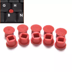 10X Rubber Mouse Pointer TrackPoint Red Cap for IBM Thinkpad Laptop Nipple A*a5 - Picture 1 of 5