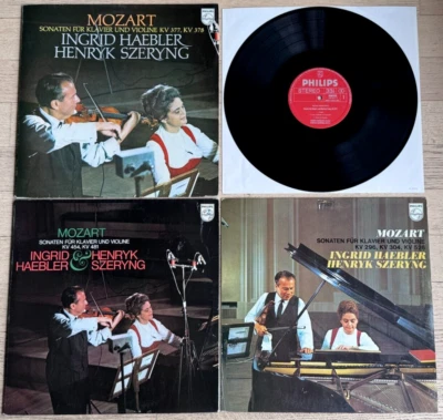 MOZART Violin Sonatas SZERYNG HAEBLER 1969 ED1 PHILIPS HOLLAND 3LP Set NM MINT - Image 1 of 4