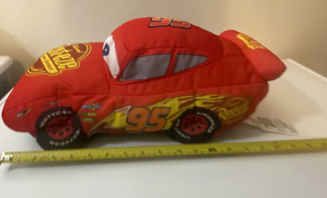 Relampago Mcqueen de Pelúcia do Desenho Carros 18cm - Pelúcias HAS Brasil