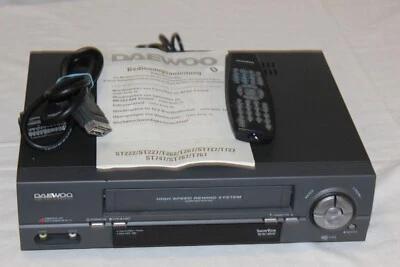 Daewoo VH T_267 VHS Videorecorder mit Original Fernbedienung # 2 - Bild 1 von 4
