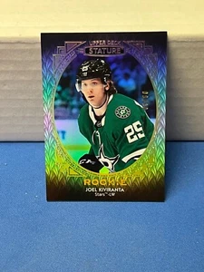 2020 Upper Deck Stature Hockey Rookies Variant Portrait Joel Kiviranta #9/99!! - Picture 1 of 1