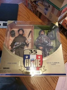 1999 GI JOE 35 Years 1964 GI Joe & Land Warrior GI JOE Action Figure Set Hasbro - Picture 1 of 6