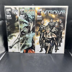 Necrowar Set Completo 1-3 (3 Libri) - Dreamwave - 2003 (B60)(13) - Foto 1 di 4