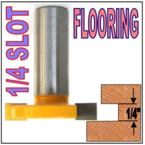 1 pc 1/2" Shank 1/4" Slot For Flooring Router Bit sct-888 - Picture 1 of 7