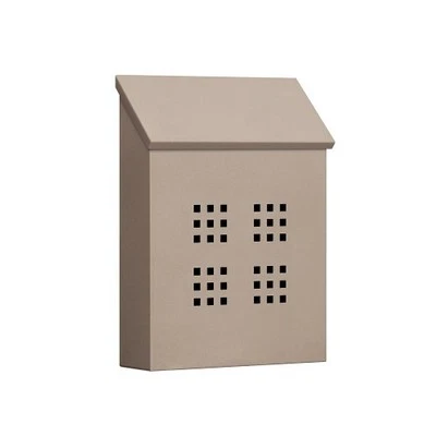 Buzón tradicional decorativo Salsbury 5 beige 11 pulgadas Wx14DOT5 pulgadas Hx3DOT5 pulgadas D Foto 1 de 3