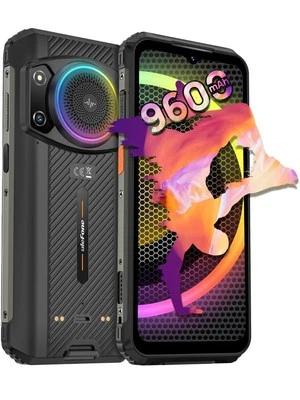 Ulefone Armor 21 Rugged Smartphones 16G+256GB Android 14 IR Blaster 9600mAh NFC