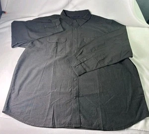 Carhartt Loose Fit Midweight Chambray Long-Sleeve Shirt Mens XL Black TW4368-M - Picture 1 of 5