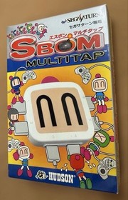 Sega Saturn S Bom Multitap HC-736 SS Bomberman Hudson Box Japan