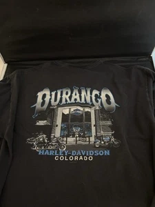 Camiseta Harley Davidson Durango CO Gráfica Camiseta Para Hombre XL - Imagen 1 de 4