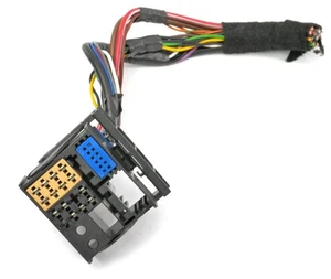 Radio Head Unit Wiring Harness Plugs Pigtails 01-05 VW Jetta Golf GTI MK4 Passat - Picture 1 of 2