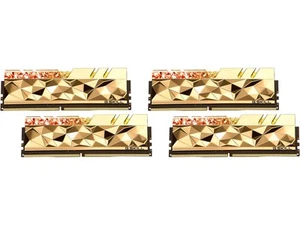 G Skill F4-3600C16Q-64GTEGC Mem 4*16g gsk F4-3600c16q-64gtegc R - Picture 1 of 5