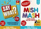 Say What? & Mish Mash - Playing Cards Game (Set of 2 Pack)