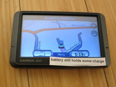 Garmin Nuvi 205W GPS Unit (screen only). Works when plugged in. - Image 1 of 4
