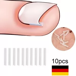 10 Pezzi Tampone Correzione Unghie Incarnite Cura Piedi Levigatura Correzione - Foto 1 di 11